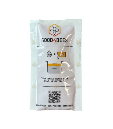 Good4Bees lokmiddel voor Wespen en Aziatische hoornaars - 25 ml sachet