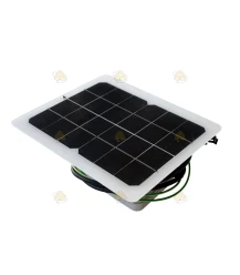 Schok apparaat met zonnepaneel - voor RVS/INOX harp