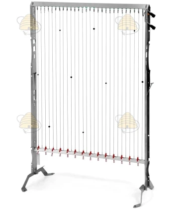 Harp selectief gegalvaniseerde bouwpakket 80 cm - voor RVS/INOX systeem