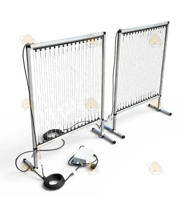 Starterspakket: Harp gemonteerd 70 x 76 cm Aluminium + Schok apparaat netstroom
