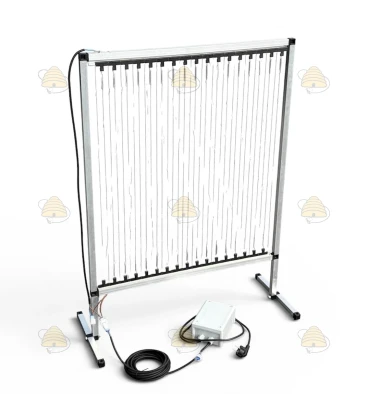Starterspakket: Harp gemonteerd 70 x 76 cm Aluminium + Schok apparaat netstroom