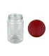 Glazen jampotten rond 60 stuks - 375 ml / 450 gram, met keuze uit RSB-klikdeksels (TO 63 mm)