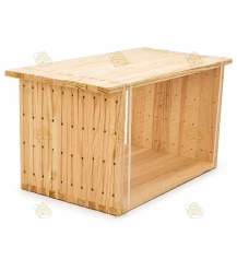 Simplex broedkamer ramen gemonteerd 218 mm grenen horizontaal (per 10 st.)