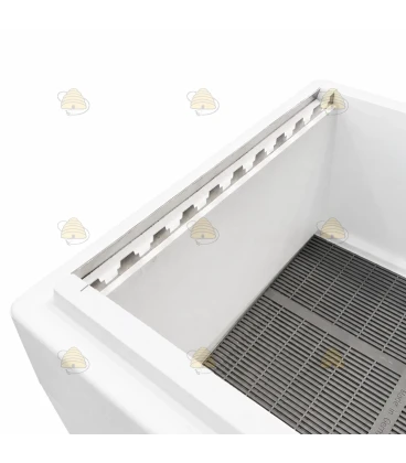 Set beslag Segeberger Simplex 10-raams 41,3 cm alu/alu