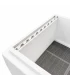 Set beslag Segeberger Simplex 10-raams 41,3 cm alu/alu
