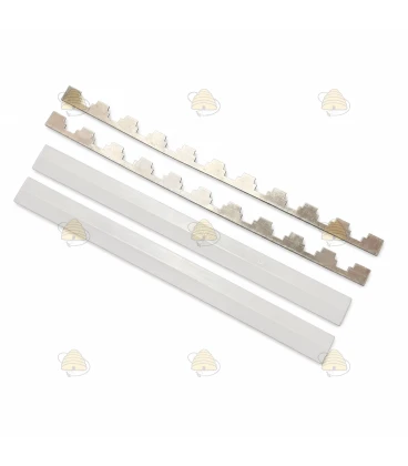 Set beslag Segeberger Simplex 10-raams 41,3 cm pvc/alu