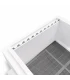 Set beslag Segeberger Simplex 11-raams 41,2 cm pvc/pvc
