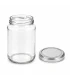 Ronde glazen potten 60 stuks - 375 ml / 450 gram, met keuze uit deksels (TO 63 mm)