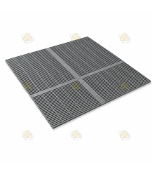 Segeberger bodemrooster pvc 38 x 39 cm
