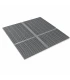 Segeberger bodemrooster pvc 38 x 39 cm