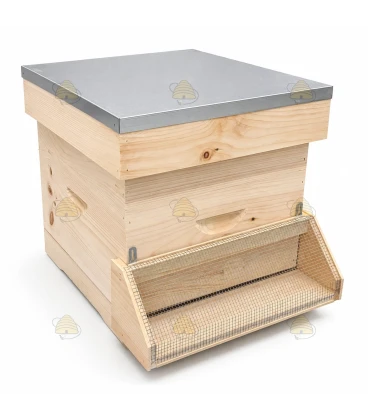 Hoornaar beschermkooi Spaarkast Premium grenen BeeFun®
