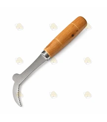 Ramenheffer / raampjeslichter met houten handvat