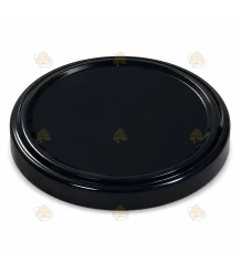 Deksel zwart, 63 mm TO, 20 stuks
