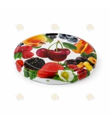 Deksels fruit ''kersen'', 82 mm TO deksels - 12 stuks