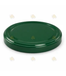 Deksels groen glanzend, 82 mm TO deksels, 12 stuks