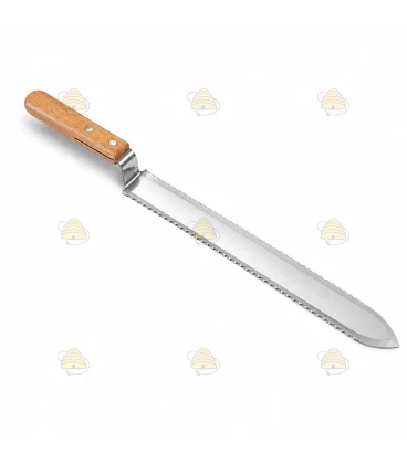 Ontzegelmes hout (2 zijden geribbeld)