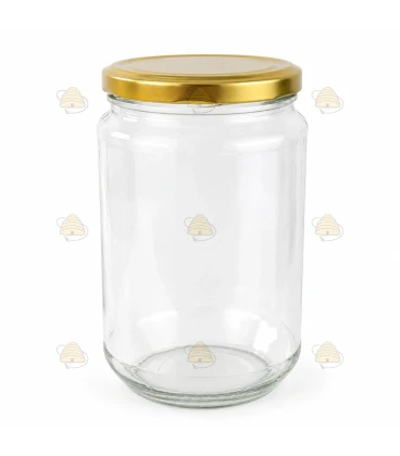 Ronde pot 750ml / 1kg, met deksel