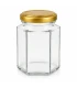 Hexagonale pot 116ml / 140g, met deksel