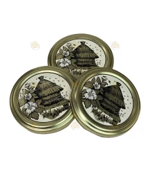 Doos deksels Frans korfje, 63 mm TO - 1250 stuks