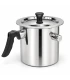 Wassmeltpan van RVS / Au bain Marie pan