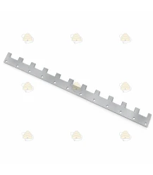Afstandsreep Spaarkast polystyreen BeeFun®  voor Belgische ramen 25mm 11-raams 39,8 cm aluminium (per stuk)