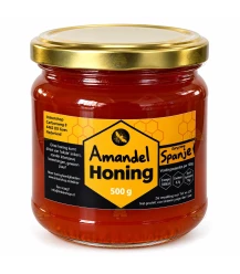 Amandel honing vloeibaar - 500 gram