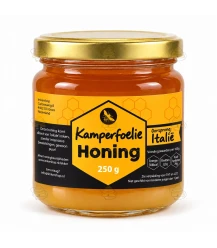Kamperfoelie honing crème 250 gram