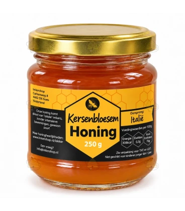 Kersenbloesem honing crème 250 gram