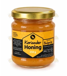 Koriander honing vast 250 gram