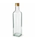 Glazen flessen Marasca 6 stuks - 500 ml, met deksel