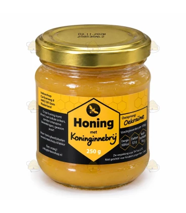 Koninginnebrij honing crème 250 gram