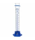 Glazen maatcilinder 100 ml met schaalverdeling en kunststof voet