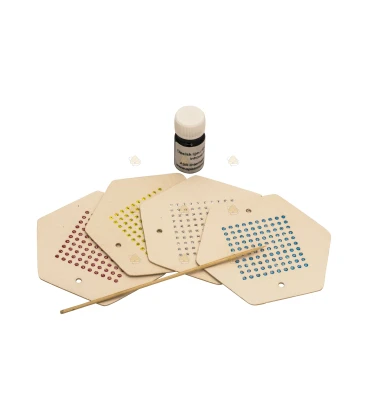 Merkplaatjes set opalith (BeeFun)