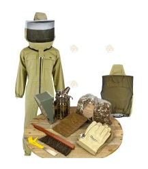 Starterspakket Deluxe bijenhouden - kaki overall