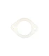 Wit afsluit rubber snijkraan (2" - 585 mm) Lyson
