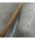 Tweedekans: Spaarkast ingekaderd koninginnerooster hout/gegalvaniseerd 47,2 x 42,1 cm