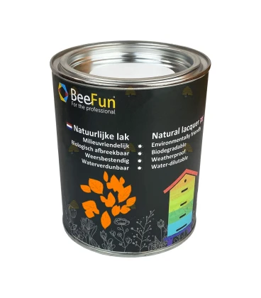 Tweedekans: BeeFun® Natuurlijke verf voor houten bijenkasten oranje - 750 ml